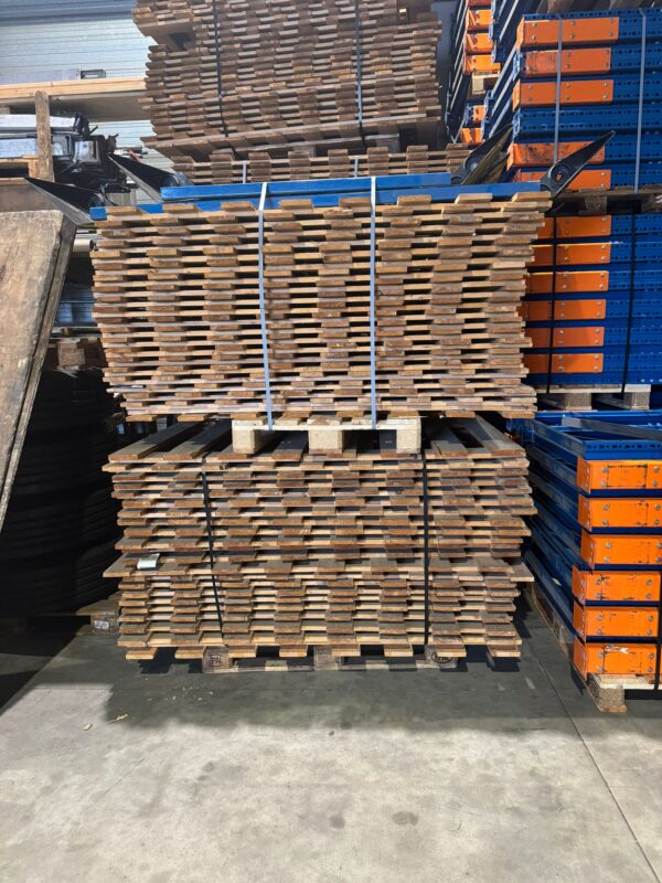 Gebruikte Houten Vlonder voor palletstelling - lat om lat - 1780 x 1100 - Afbeelding 3