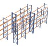 Voordeelpartij gebruikte Nedcon palletstelling 8000 x 1100 mm | 4 niveaus