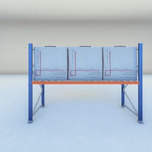 Voordeelpartij Stow palletstelling 2000mm x 1100mm x 2700mm | 2 niveaus beginsectie