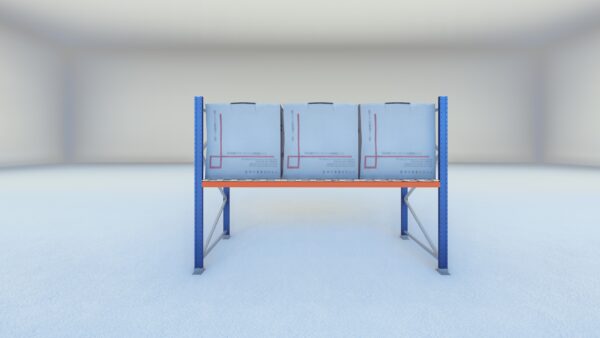 Voordeelpartij Stow palletstelling 2000mm x 1100mm x 2700mm | 2 niveaus beginsectie