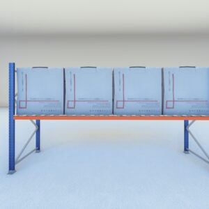 Voordeelpartij gebruikte Nedcon palletstelling 8000 x 1100 mm | 4 niveaus