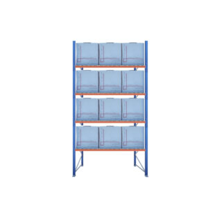 Stow palletstelling 8000mm x 1100mm x 2700mm | 4 niveaus | beginsectie