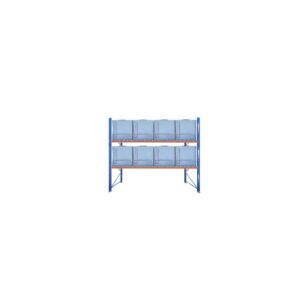 Stow palletstelling 2000mm x 1100mm x 3600mm | 2 niveaus | beginsectie |