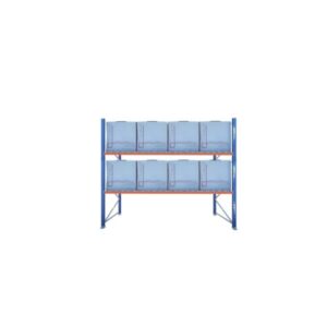 Stow palletstelling 2000mm x 1100mm x 3600mm | 2 niveaus | beginsectie |