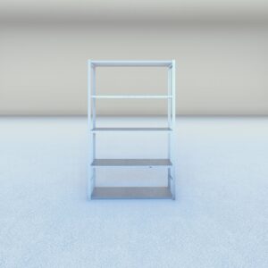 Gebruikte legbordstelling 2000 x 1240 x 360 mm