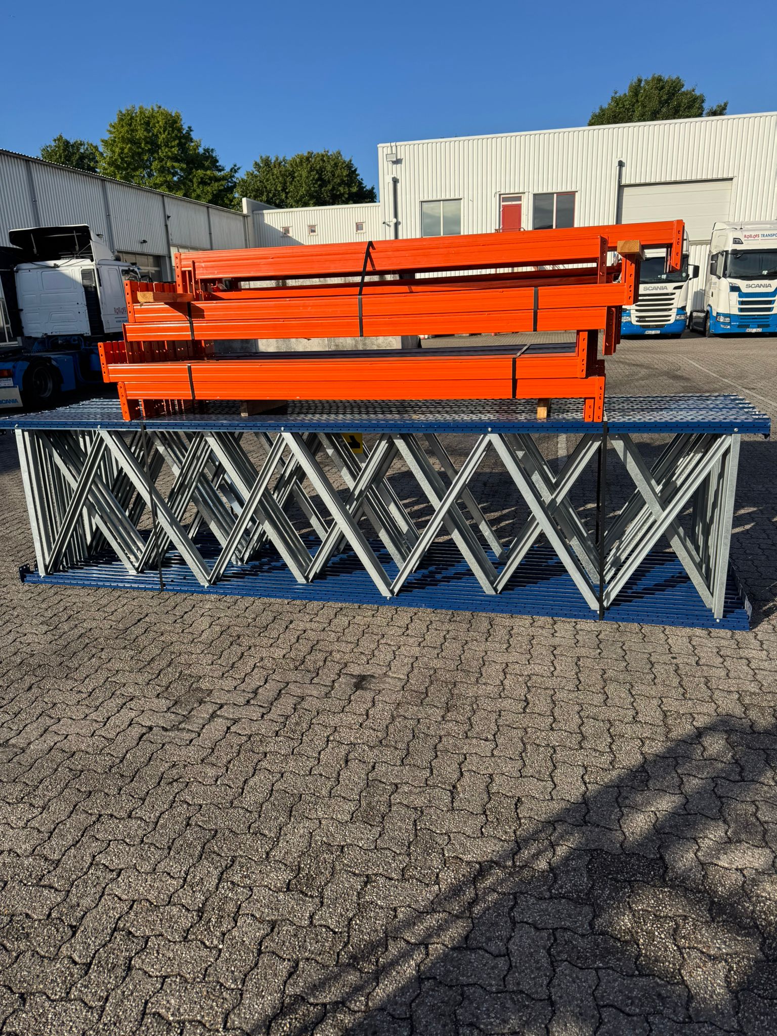 Voordeelpartij gebruikte Kimer palletstelling 4500 x 1100 x 2700mm