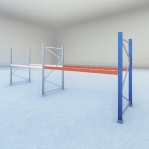 Stow palletstelling 2000mm x 1100mm x 2700mm | 1 niveau | aanbouwsectie