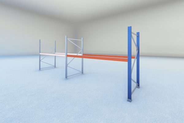 Stelling 2700mmx2000mm + aanbouw - R