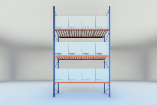 Stelling 3600mmx6000mm - met pallet en doos -V